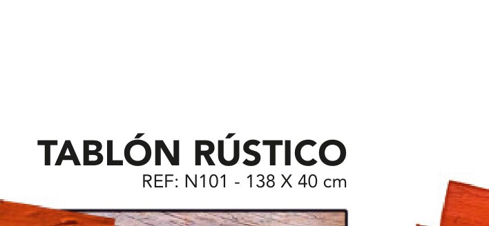 Tablón Rústico